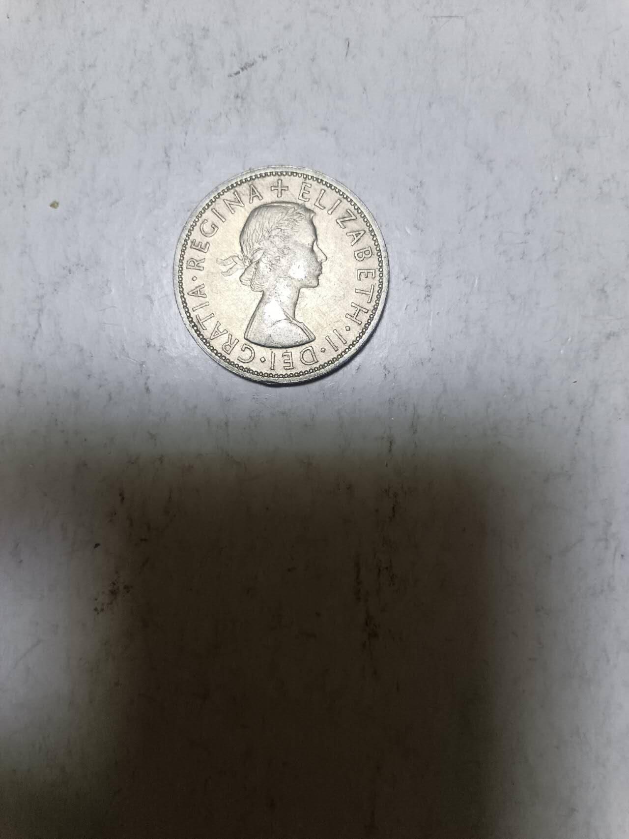 【20251209】非全新纸币和硬币第311场 英国1958年半克朗