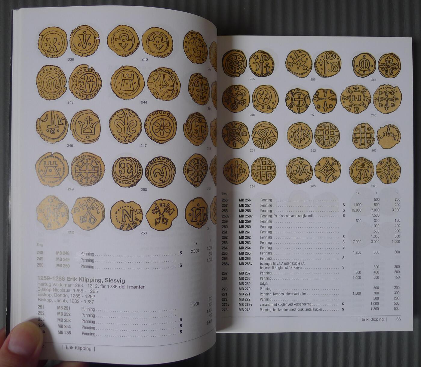 世界钱币章牌书籍专场拍卖12.07 丹麦钱币目录