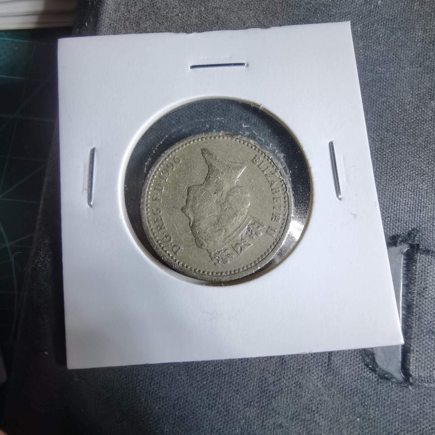 沼泽如烟--第923场 英国1996年一磅