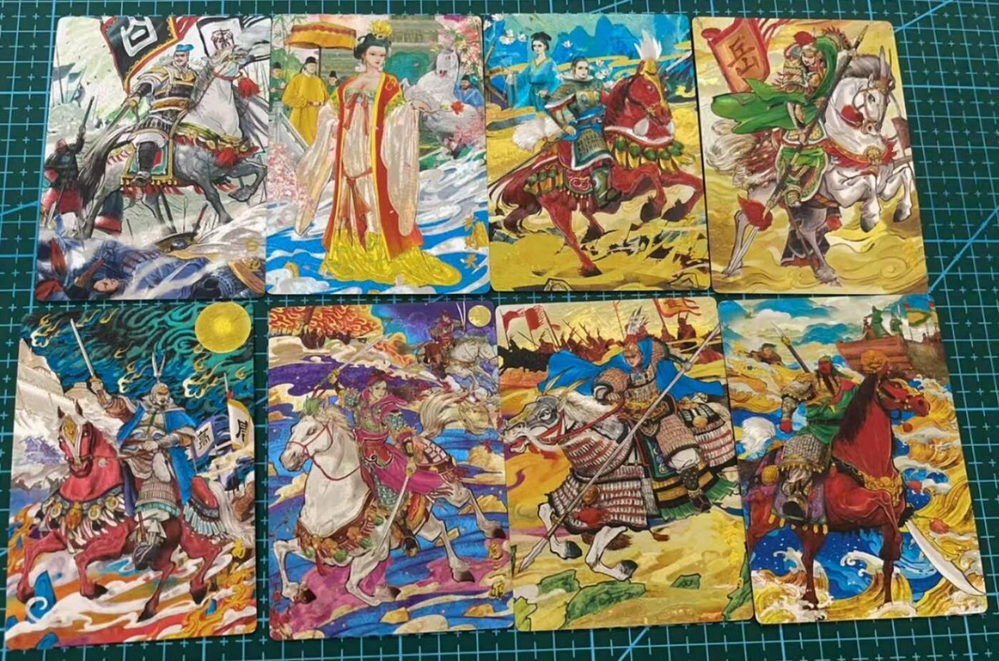 龙虎卡牌六六场 （无佣金，周六结拍，欢迎送拍） 粗闪8张 奇点卡牌  天下归心 异色一套