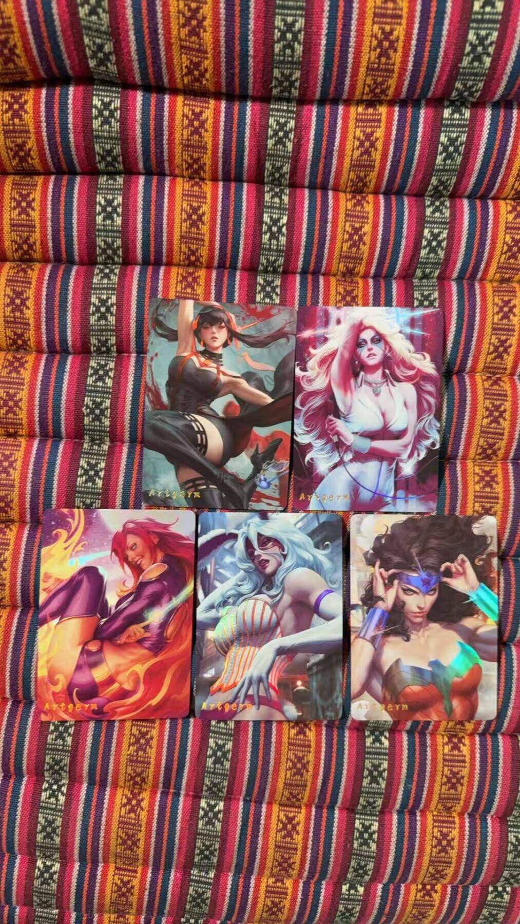 光影卡牌第26期，各家亲签，各家套卡，持续收拍品 燎原acg23张彩闪