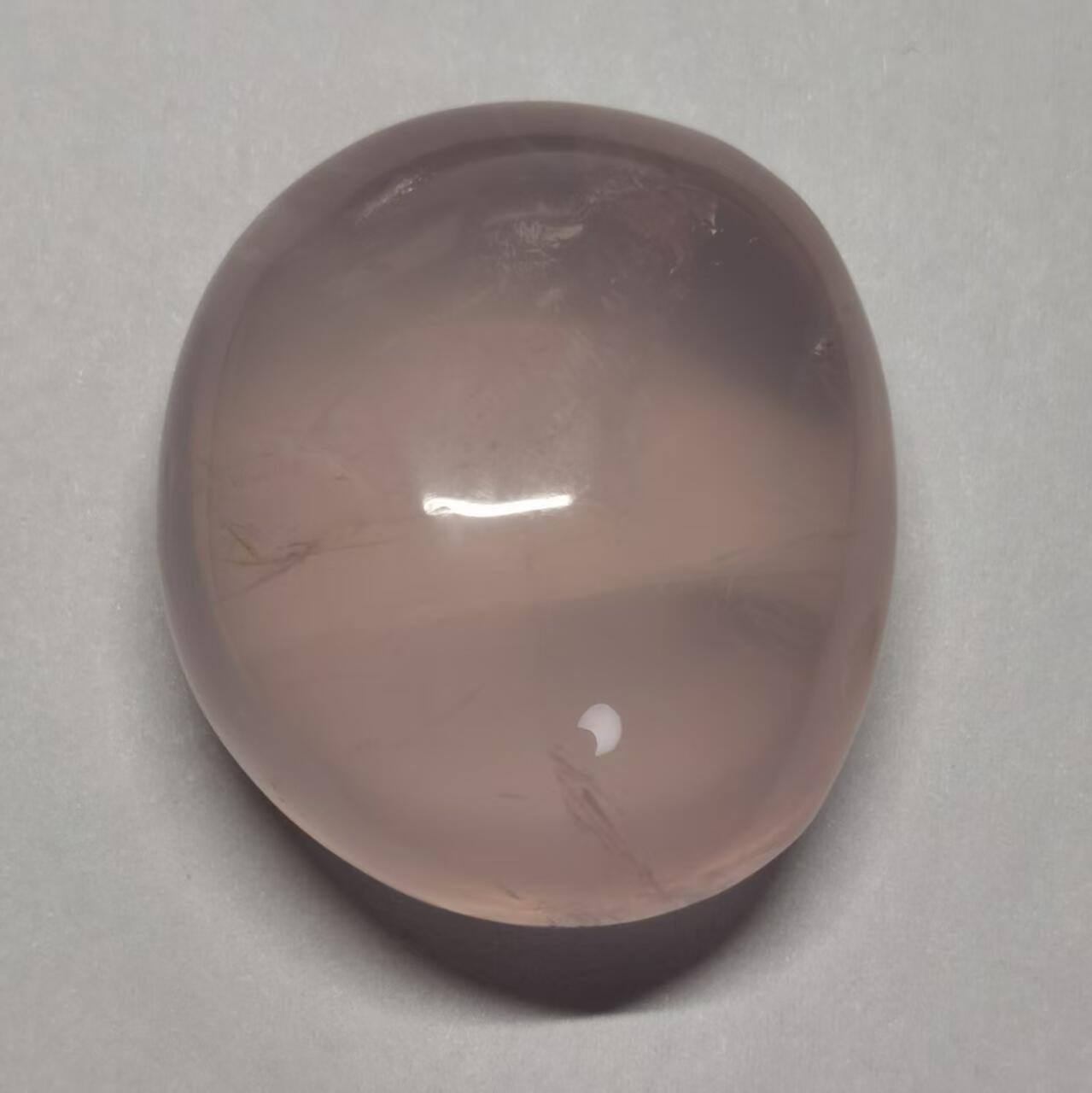 七河·世界钱币杂件水晶矿标小拍（总第30期） 藏家出品 X669 粉水晶手握 带六射星光 本件拍品由合作藏家负责邮寄  库存编号 649-11