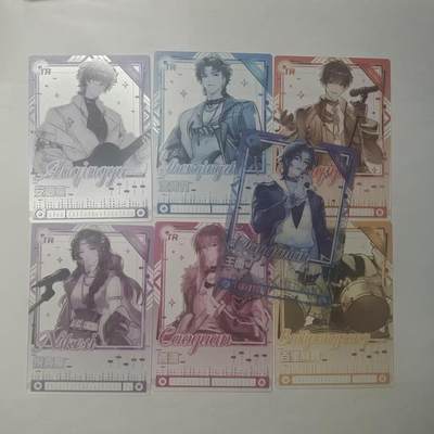 龙虎卡牌六六场 （无佣金，周六结拍，欢迎送拍） - 7张全 集卡社 斩神TR透卡一套