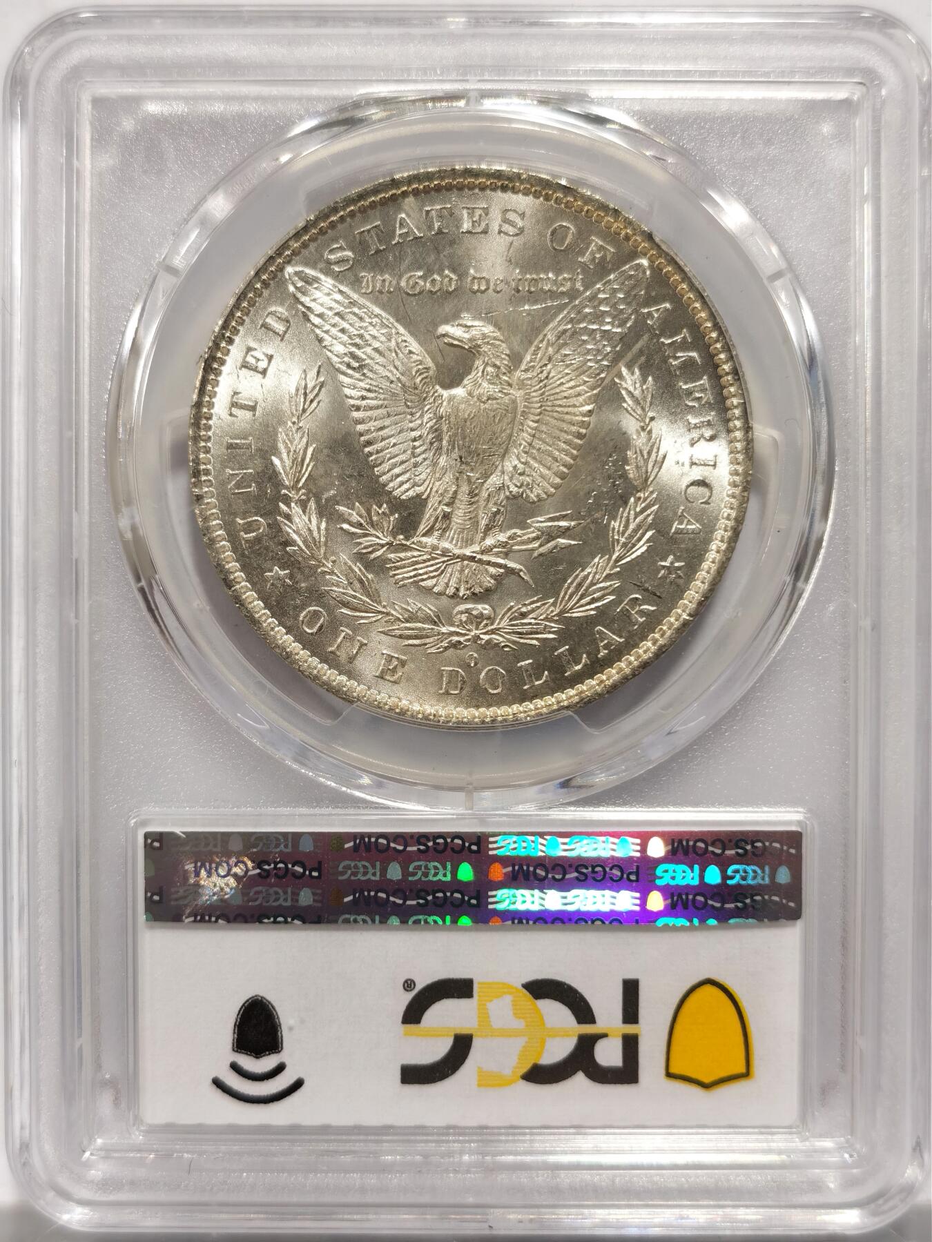 博洋堂藏家专场系列之美国钱币白金之夜专场②暨第152期（全场包邮）  PCGS MS64 美国1883 O 十字转光-1