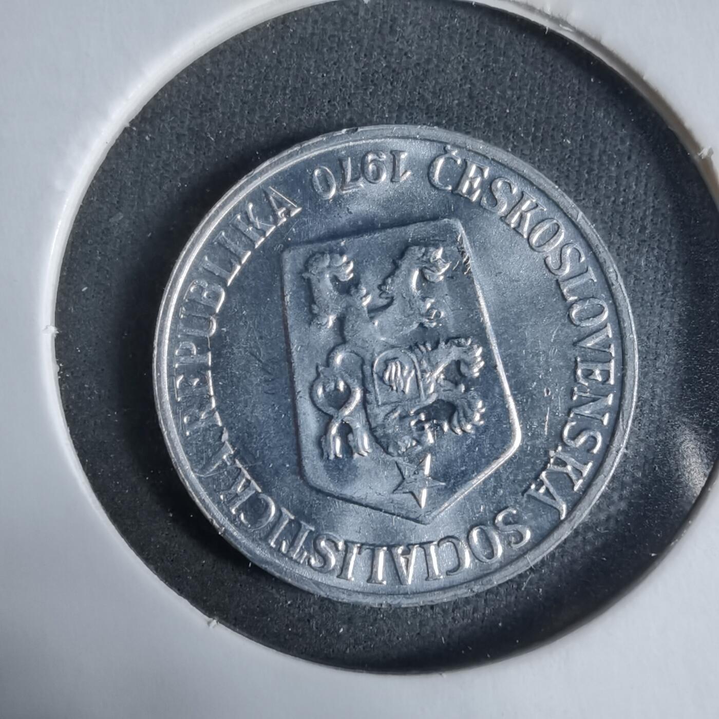 沼泽如烟--第923场 捷克斯洛伐克1970年5赫勒