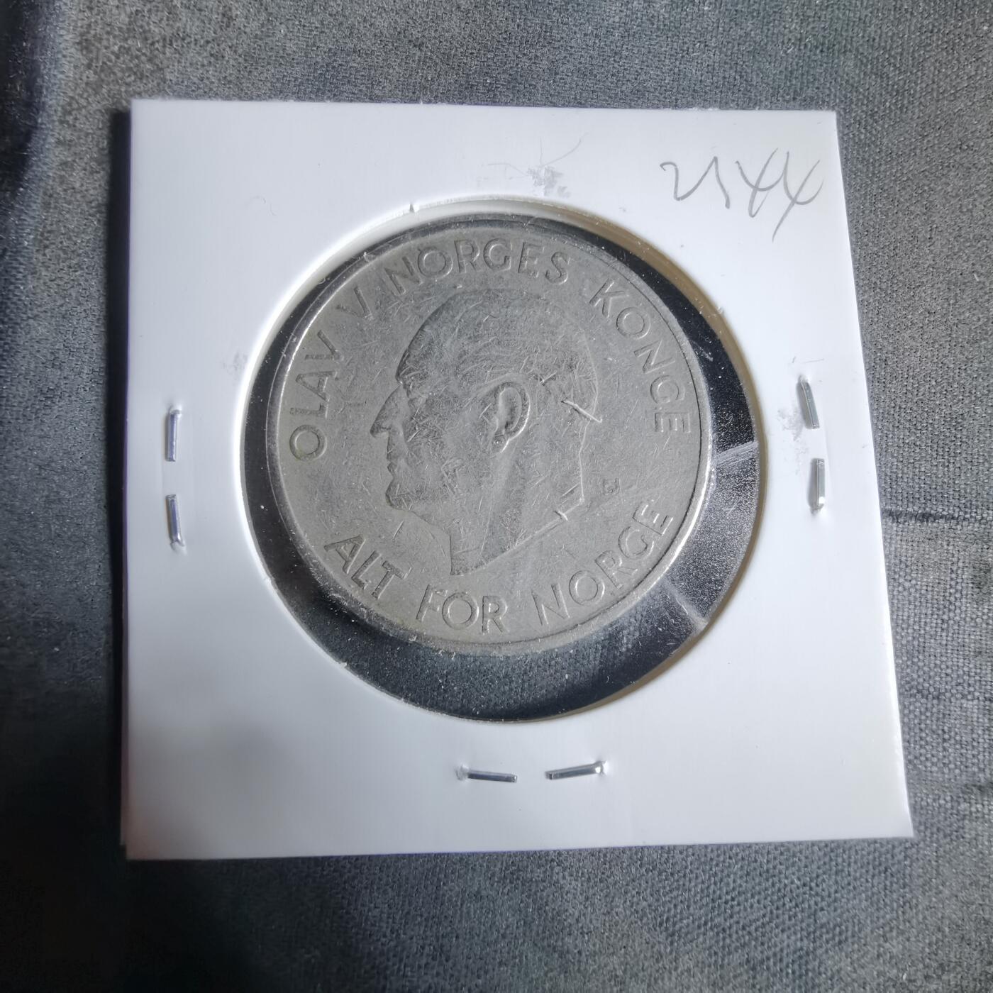 沼泽如烟--第923场 挪威1964年5克朗