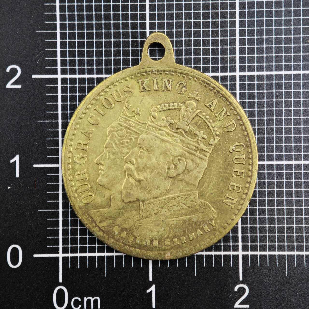 【淘币小摊】限时拍第八百二十三拍  纪念章场  满百包邮可预留两周  周一统一发货   英国1902年爱德华七世加冕纪念章