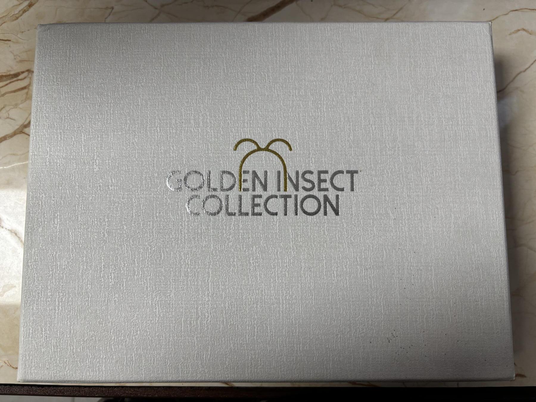 第185期拍卖 萨摩亚2022年黄金昆虫系列1盎司纪念银币3枚全，999银，1盎司*3，发行999枚，稍有氧化