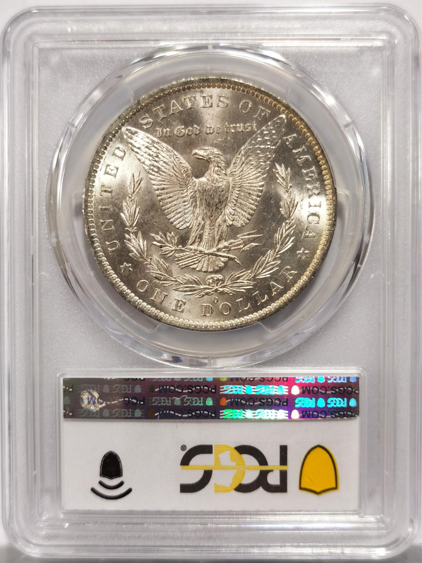 博洋堂藏家专场系列之美国钱币白金之夜专场②暨第152期（全场包邮）  PCGS MS64 美国1883 O 五彩包浆-1