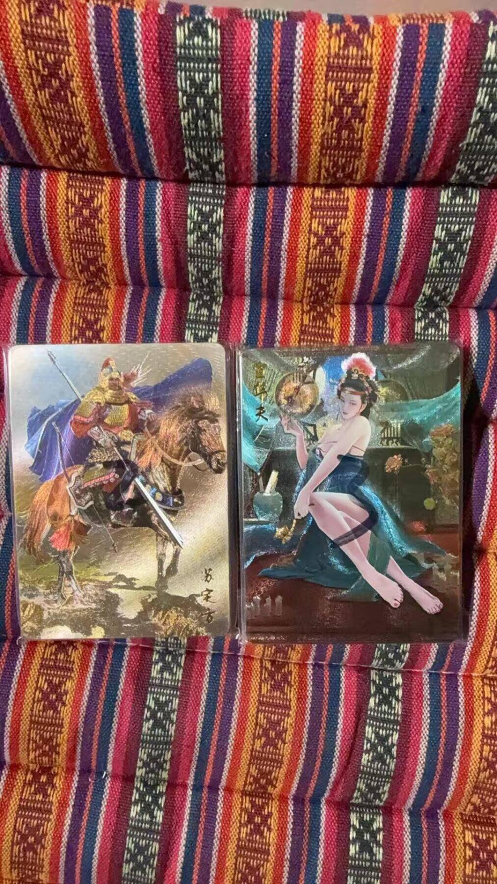 光影卡牌第26期，各家亲签，各家套卡，持续收拍品 燎原胡子隋唐2-3弹半粗，凑套用