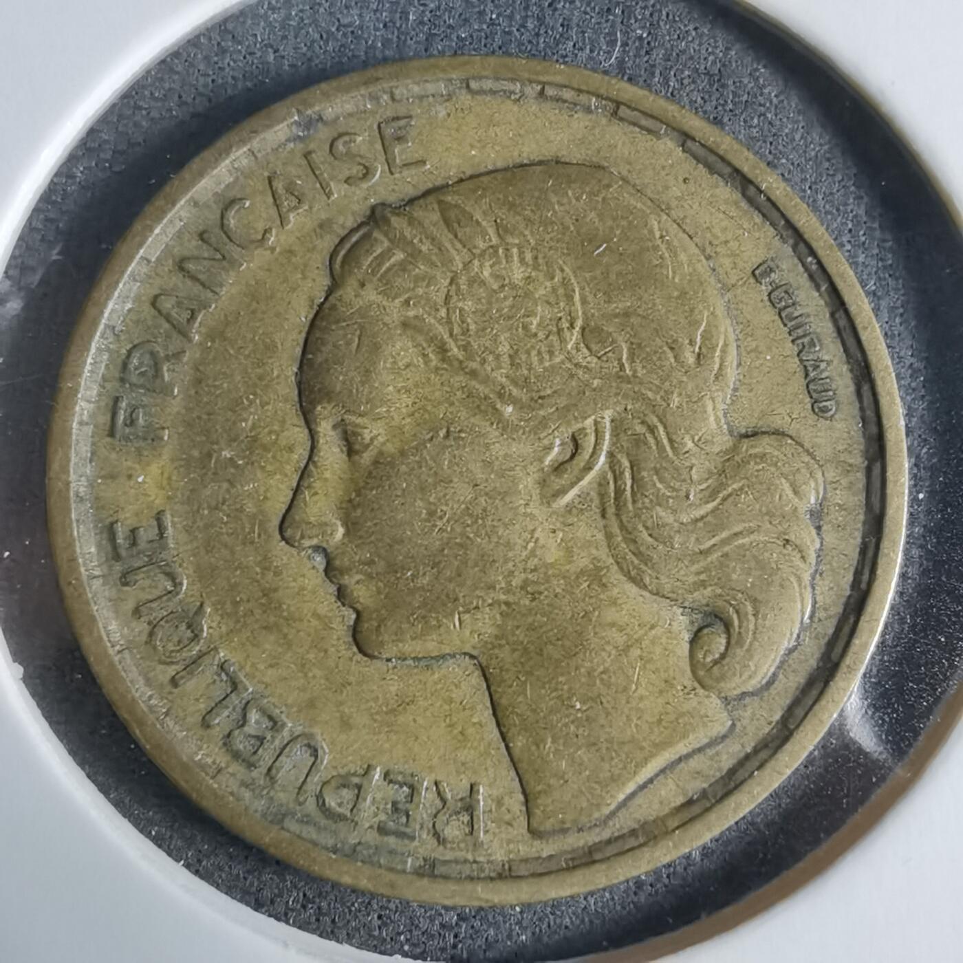 沼泽如烟--第923场 法国1950年20法郎B版