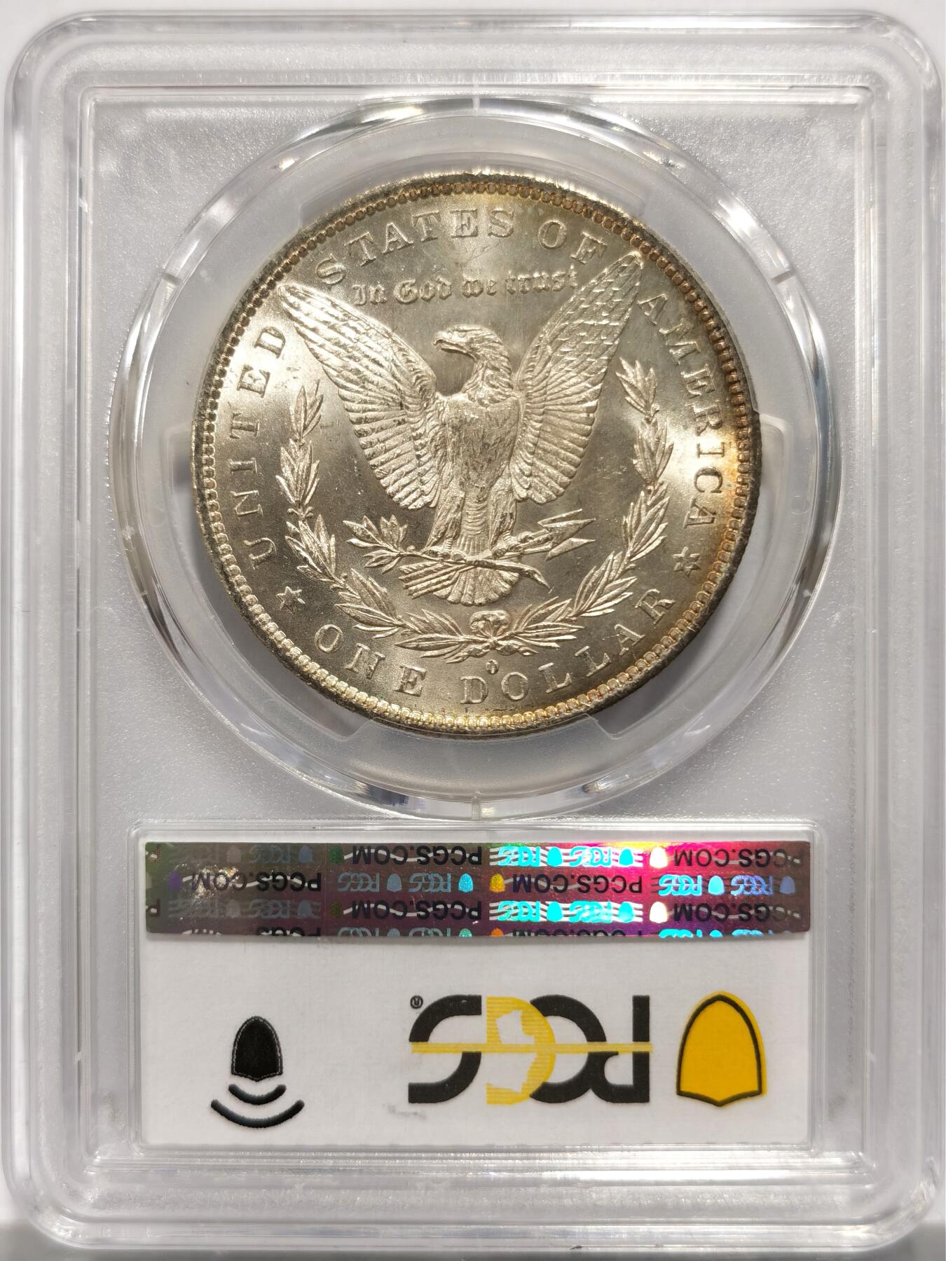 博洋堂藏家专场系列之美国钱币白金之夜专场②暨第152期（全场包邮）  PCGS MS64 美国1883 O 十字转光-3