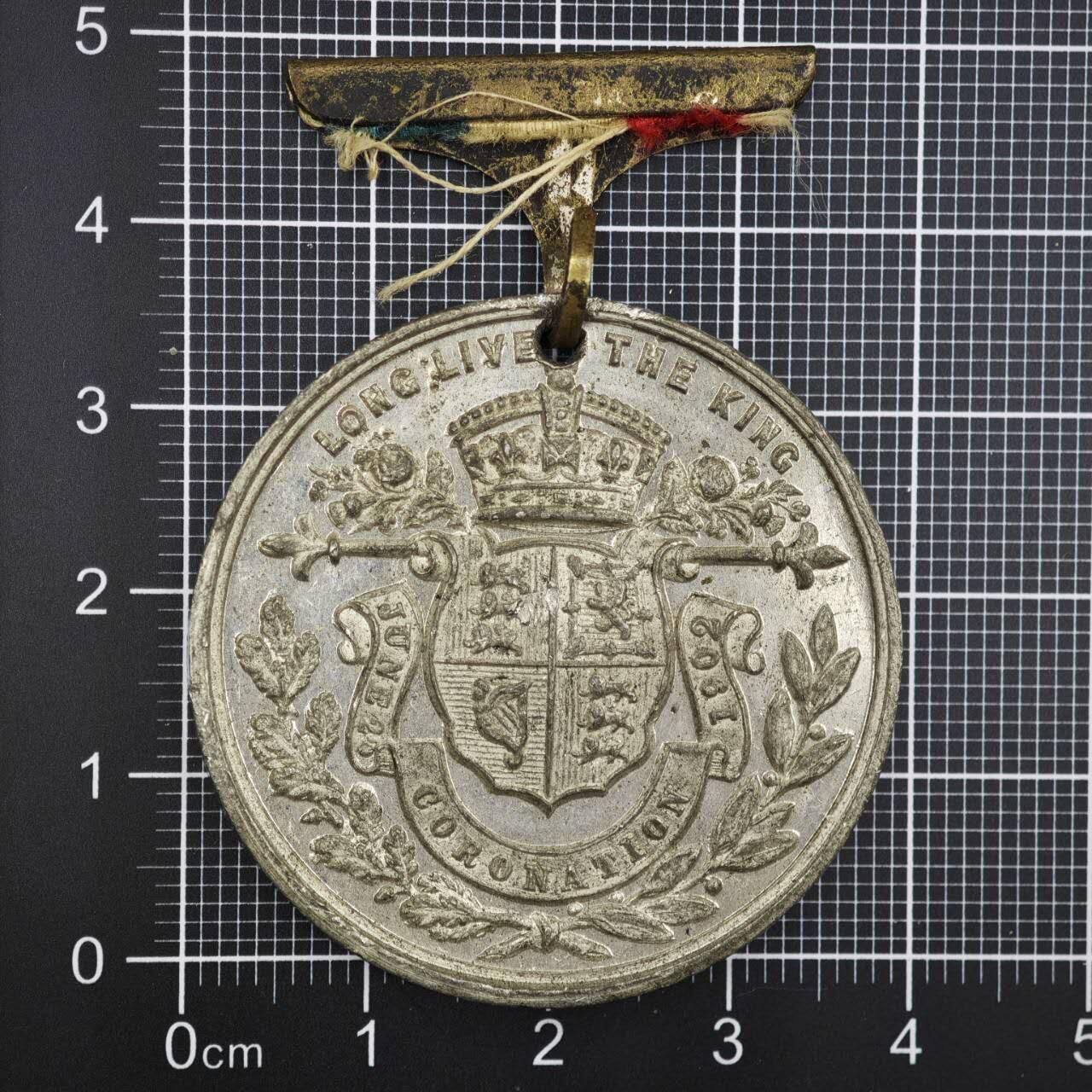 【淘币小摊】限时拍第八百二十三拍  纪念章场  满百包邮可预留两周  周一统一发货   英国1902年爱德华七世加冕纪念章