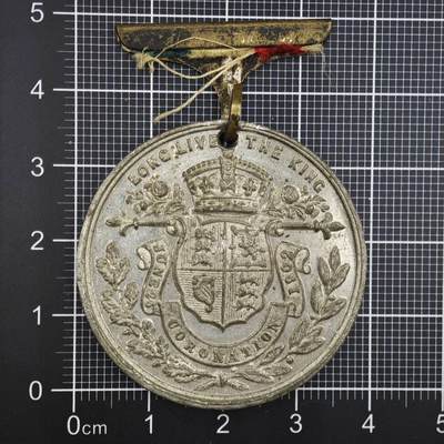 【淘币小摊】限时拍第八百二十三拍  纪念章场  满百包邮可预留两周  周一统一发货  -  英国1902年爱德华七世加冕纪念章