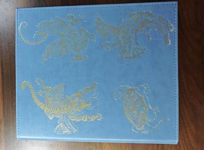 白泽拍卖卡牌手绘专场第29期（忽有故人心上过，回首山河已是秋） - 2024 李云中山海经 粗闪&普卡全套 粗闪主套卡171张 解锁24张 双面卡1张 3D卡2张 四大天王4张 五猴5张；普卡主套卡180张 普卡解锁11张 彩闪3张 卡头卡尾2张 保护卡2张 共405张 带山海经卡册