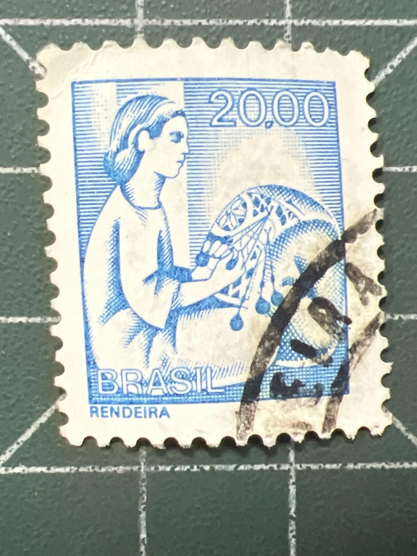 第1067 邮票专场 （无押金，捡漏，全场50包邮，偏远地区除外，接收代拍业务，本店十天发一次货） 巴西邮票