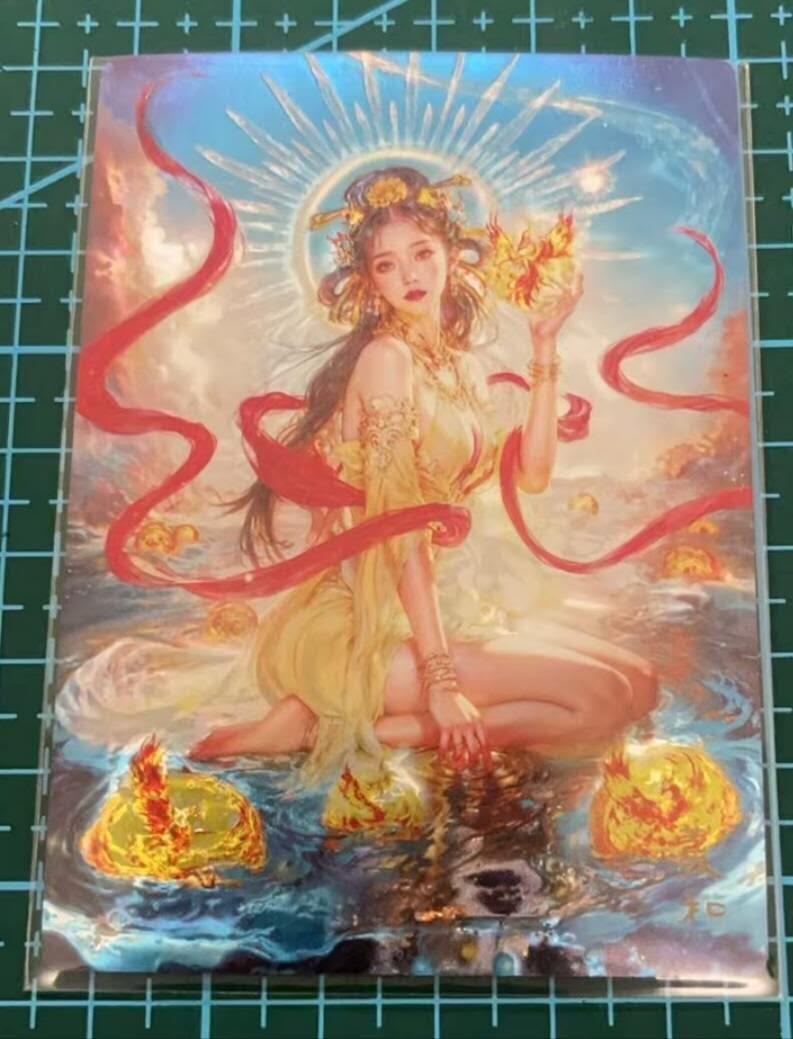 龙虎卡牌六六场 （无佣金，周六结拍，欢迎送拍） 光刻卡 奇点 宗rich玄灵谱 - 羲和