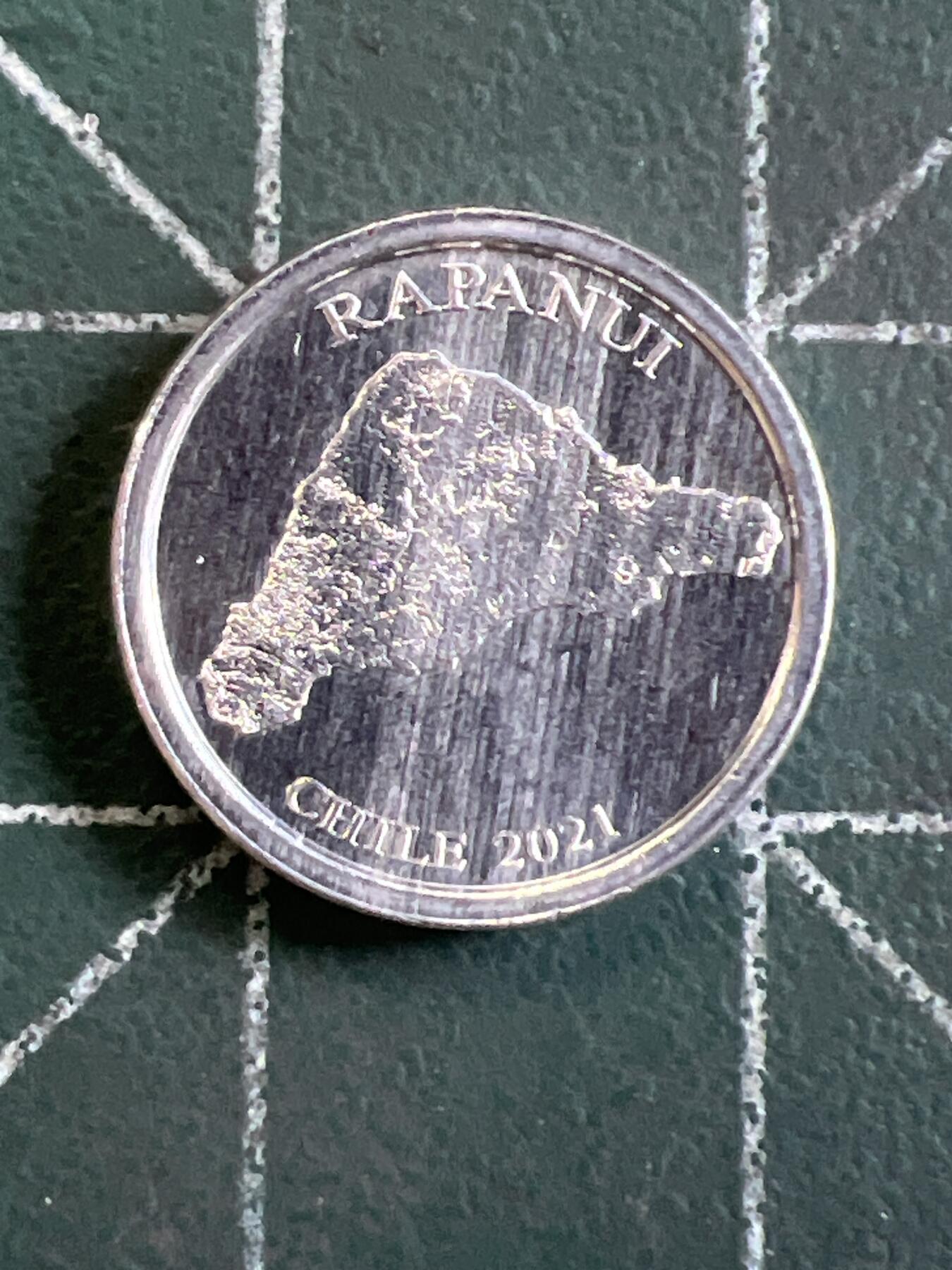 第1065 硬币专场 （无押金，捡漏，全场50包邮，偏远地区除外，接收代拍业务，本店十天发一次货） 智利 1 比索