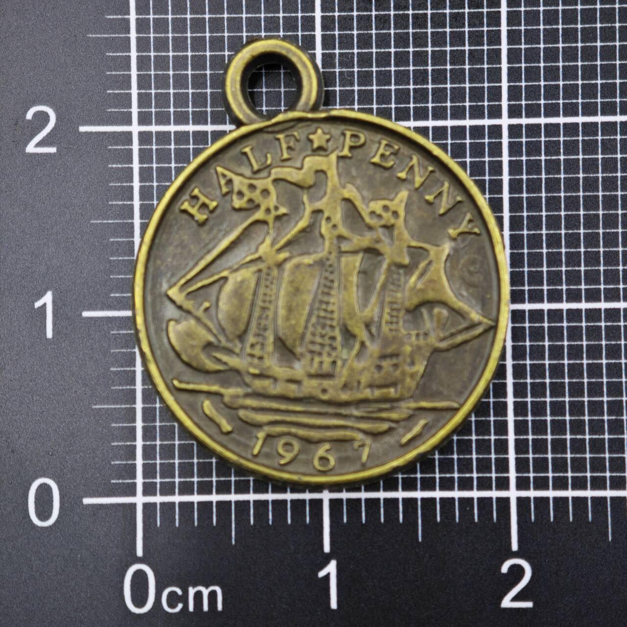 【淘币小摊】限时拍第八百二十三拍  纪念章场  满百包邮可预留两周  周一统一发货   英国半便士纪念章