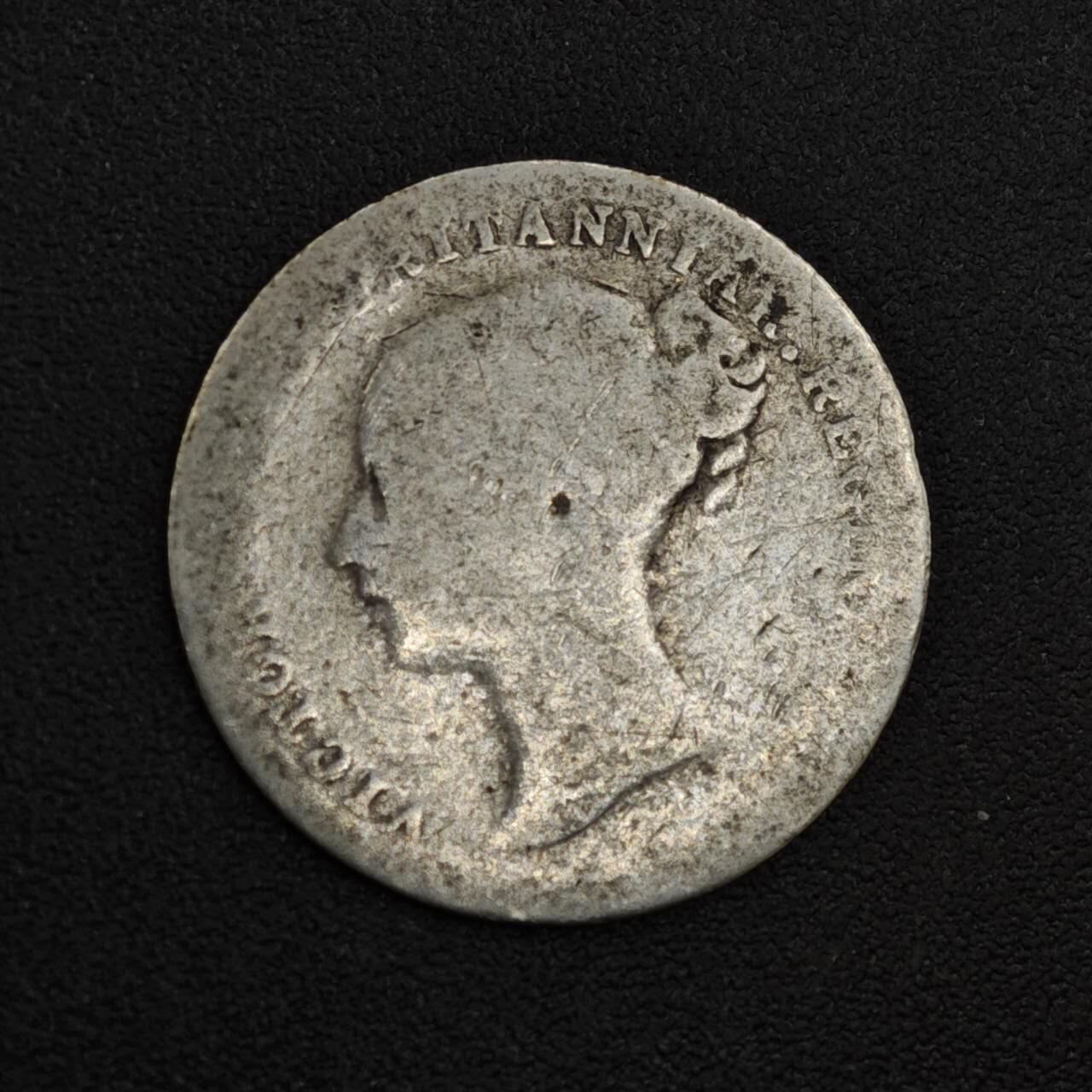 【淘币小摊】实时拍第八百一十九拍   散币场   满百包邮可预留二周 每周一统一发货   英国维多利亚3便士银币