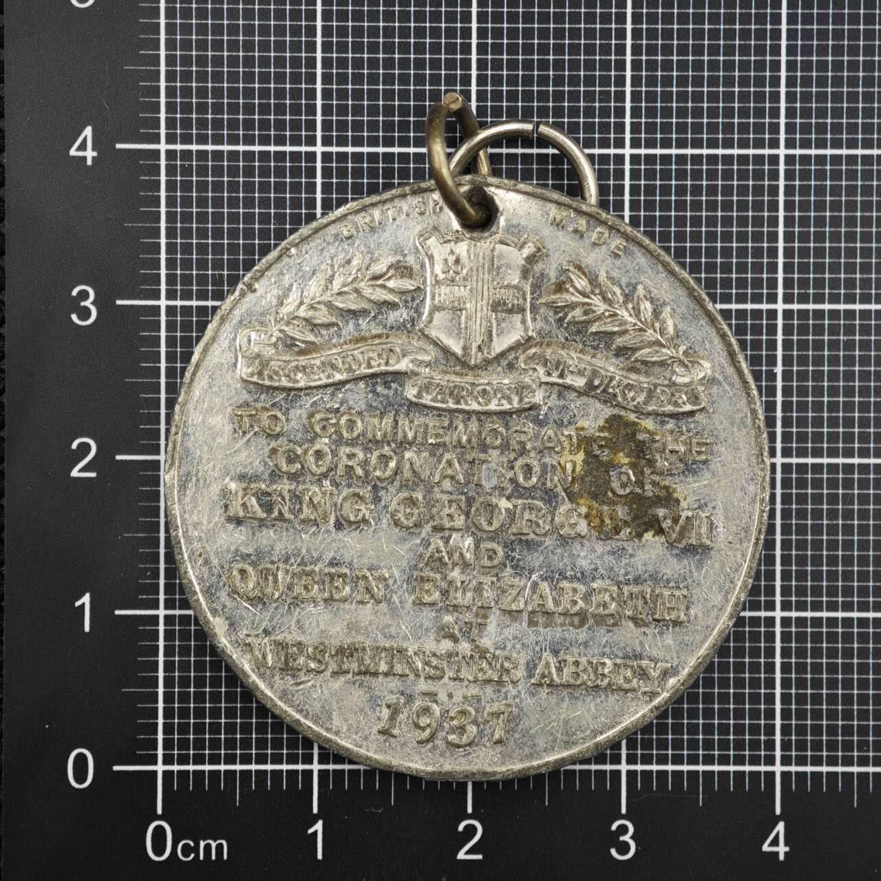【淘币小摊】限时拍第八百二十三拍  纪念章场  满百包邮可预留两周  周一统一发货   英国1937年乔治六世加冕纪念章