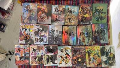 光影卡牌第26期，各家亲签，各家套卡，持续收拍品 - 司马聊斋彩闪1-2-3-6-7-8-9-10-11-14-15-16-19-20-21-22-23-24-25弹，残套