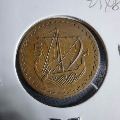 沼泽如烟--第923场 - 塞浦路斯1970年5米尔