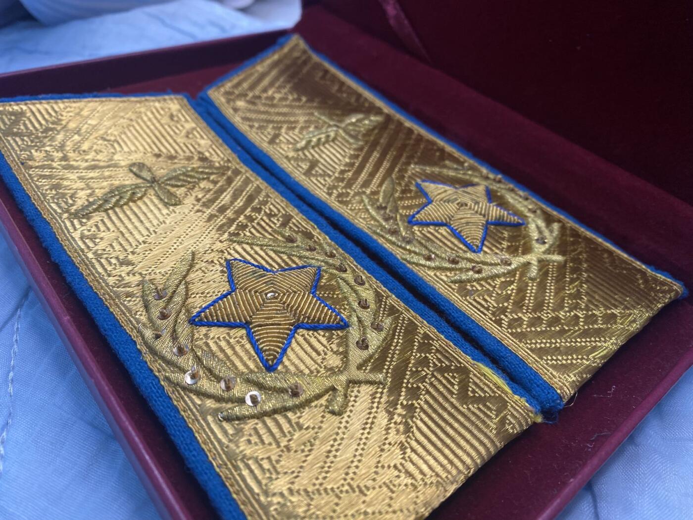 苏联m69航空兵主帅礼服肩章