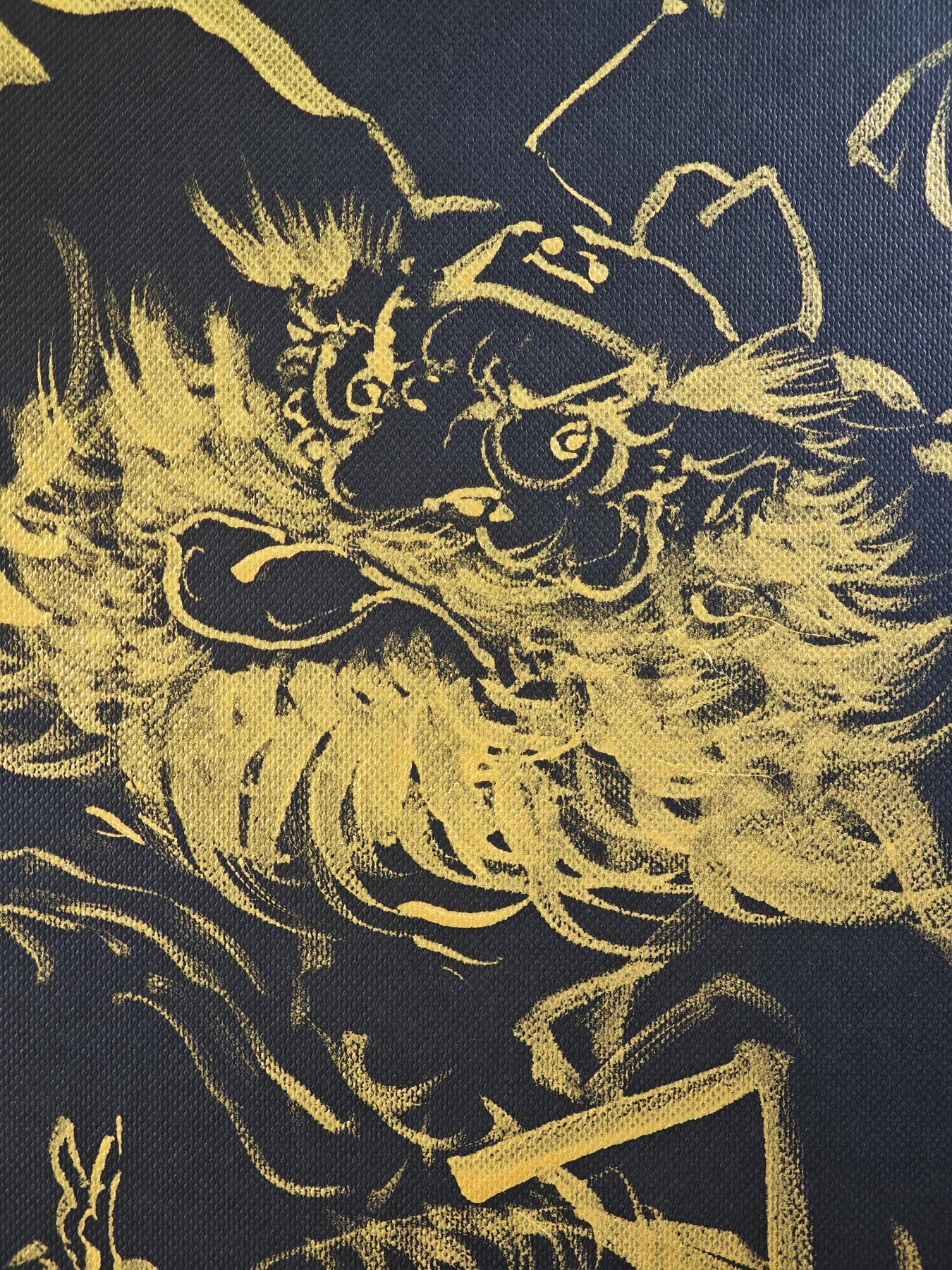 白泽拍卖卡牌手绘专场第29期（忽有故人心上过，回首山河已是秋） 2025 鸣鸿工艺版画 尺寸：31cm*42.5cm  鸣鸿签绘钟馗