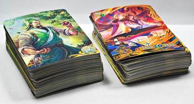 白泽拍卖卡牌手绘专场第29期（忽有故人心上过，回首山河已是秋） - 2023 卡游 卡游三国 散卡 一盒