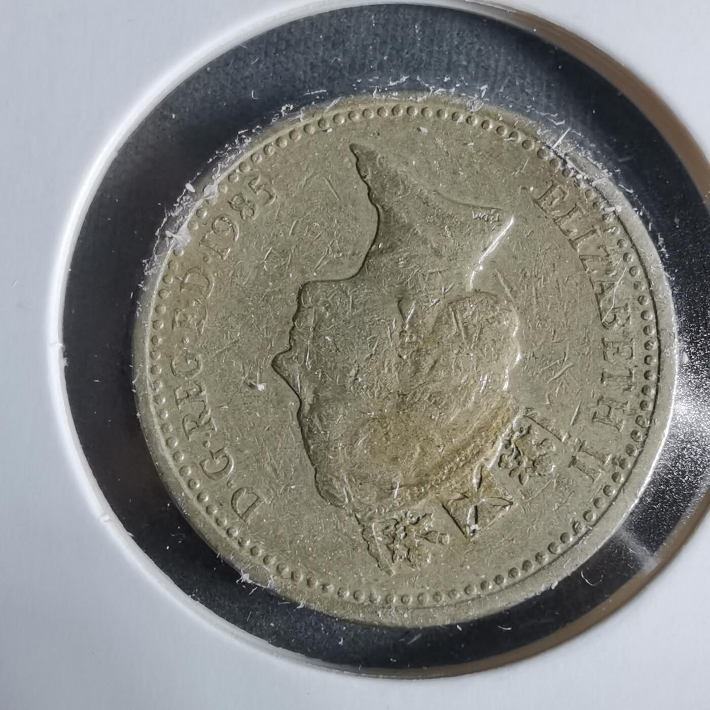 沼泽如烟--第923场 英国1985年一磅