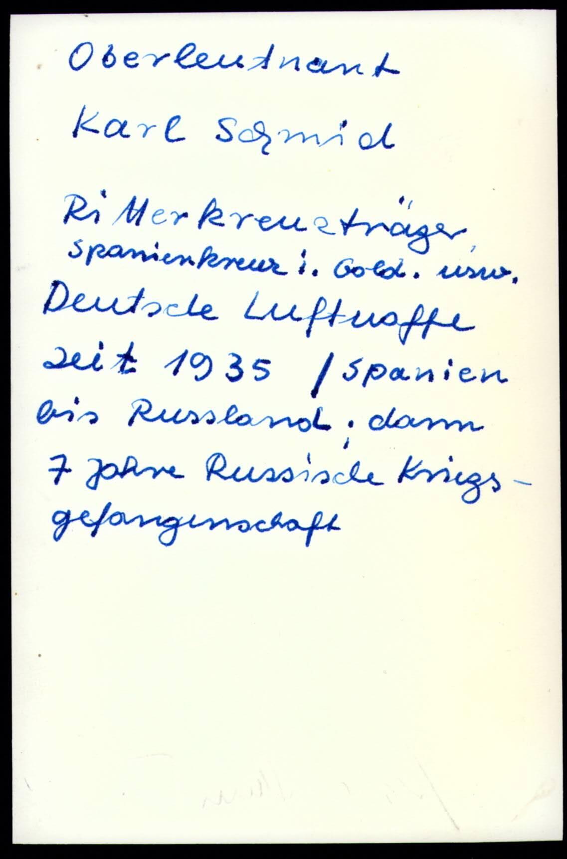 小驴勋章奖章收藏12月06日周六晚六点拍卖（珍爱和平，收藏战争，铭记历史，勿忘国耻，忠党爱国。有偿代拍，送拍规则在简介最后，参拍须阅读规则后再参拍，关系到运费包装发货时效真假辨别等关键信息，拍卖时不再发原图，看大图店主微信码在拍卖店铺介绍里） 火车杀手Karl Schmid战后亲签