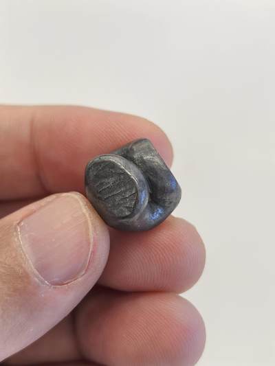 博洋堂世界钱币拍卖第150期（全场包邮） 泰国屁股银锭 14.97g