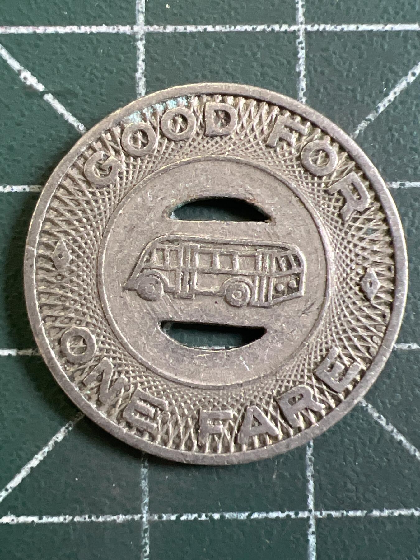 第1066 硬币专场 （无押金，捡漏，全场50包邮，偏远地区除外，接收代拍业务，本店十天发一次货） 公交代用币