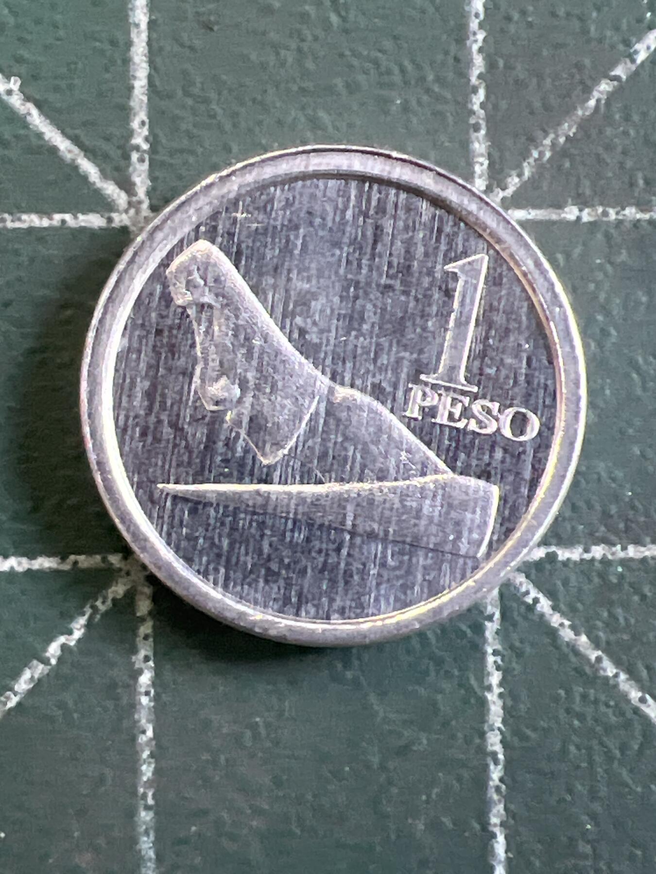 第1065 硬币专场 （无押金，捡漏，全场50包邮，偏远地区除外，接收代拍业务，本店十天发一次货） 智利 1 比索