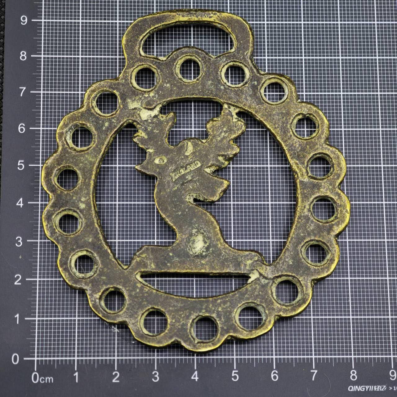 【淘币小摊】限时拍第八百二十三拍  纪念章场  满百包邮可预留两周  周一统一发货    铜鹿镂空摆件