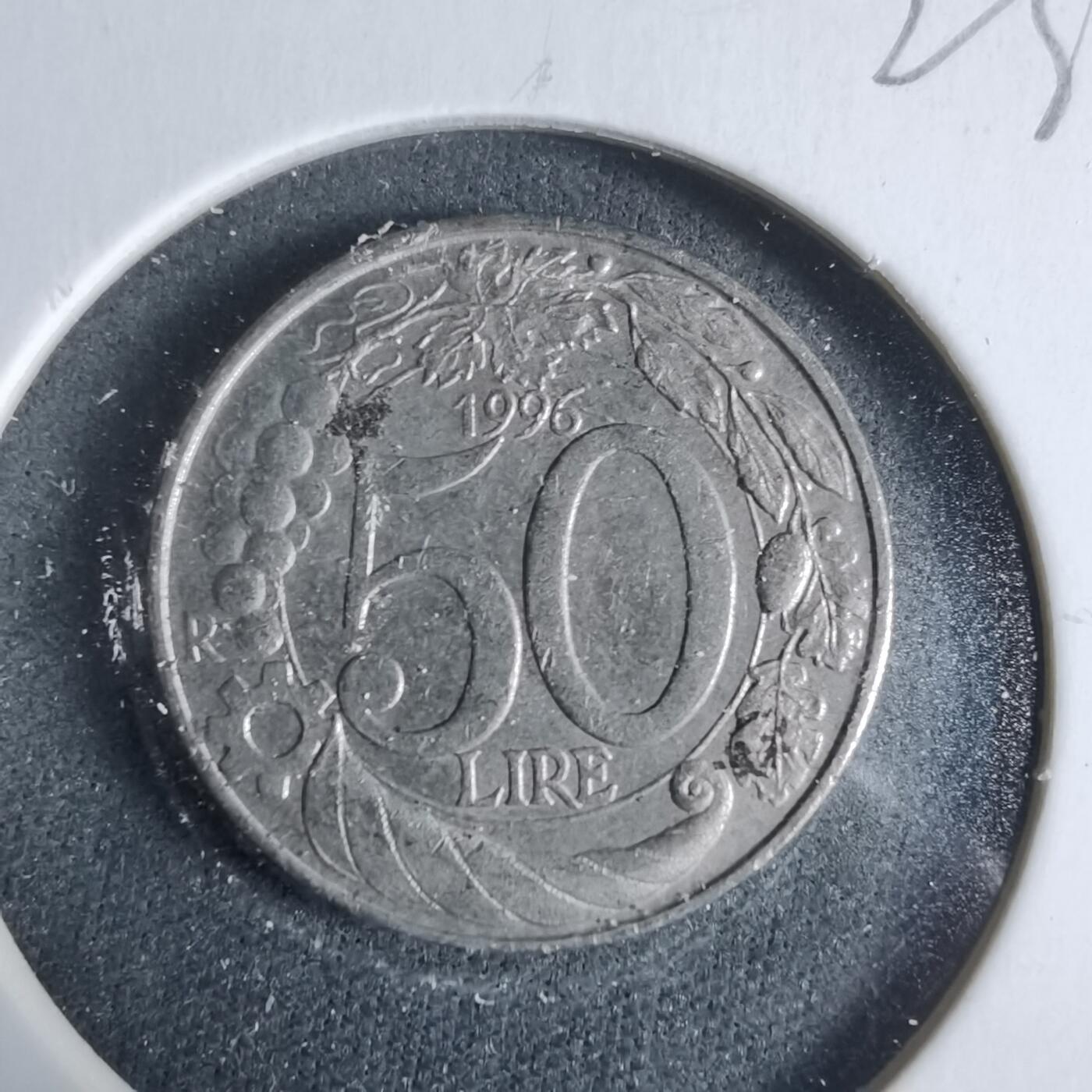 沼泽如烟--第923场 意大利1996年50里拉