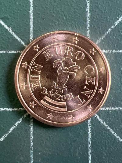 第1065 硬币专场 （无押金，捡漏，全场50包邮，偏远地区除外，接收代拍业务，本店十天发一次货） - 奥地利1欧分