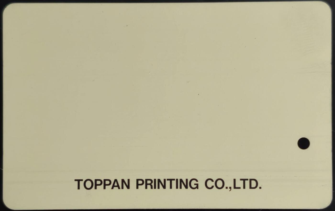 公藏第59期裸卡拍卖 广州地铁卡【测试卡】一枚，品见图。