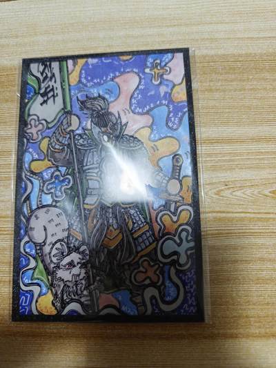 龙虎卡牌六六场 （无佣金，周六结拍，欢迎送拍） - A5色纸 鹰之天空 三国英雄传-吕蒙