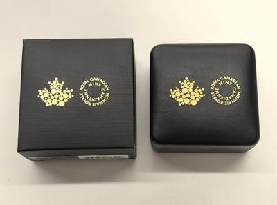 博洋堂世界钱币拍卖第150期（全场包邮） NGC REVERSE PF69 加拿大2025年枫叶反向精制1盎司银币，带原盒证