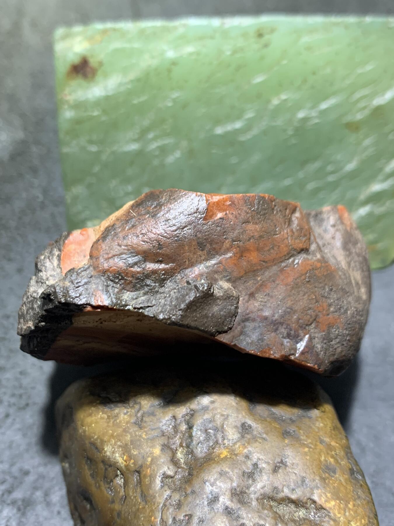 精美原皮荔枝冻飘红冰飘大开窗料南红玛瑙原石一颗