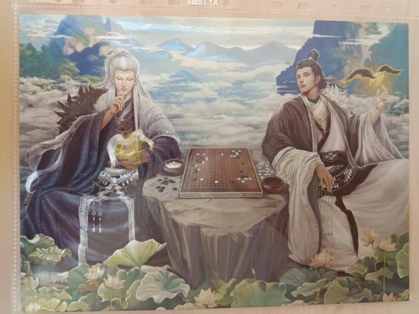 龙虎卡牌六六场 （无佣金，周六结拍，欢迎送拍） A4粗闪海报 卡玩帕克 封神天下