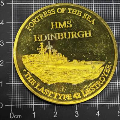 【淘币小摊】限时拍第八百二十三拍  纪念章场  满百包邮可预留两周  周一统一发货  -  爱丁堡号海军舰船纪念章