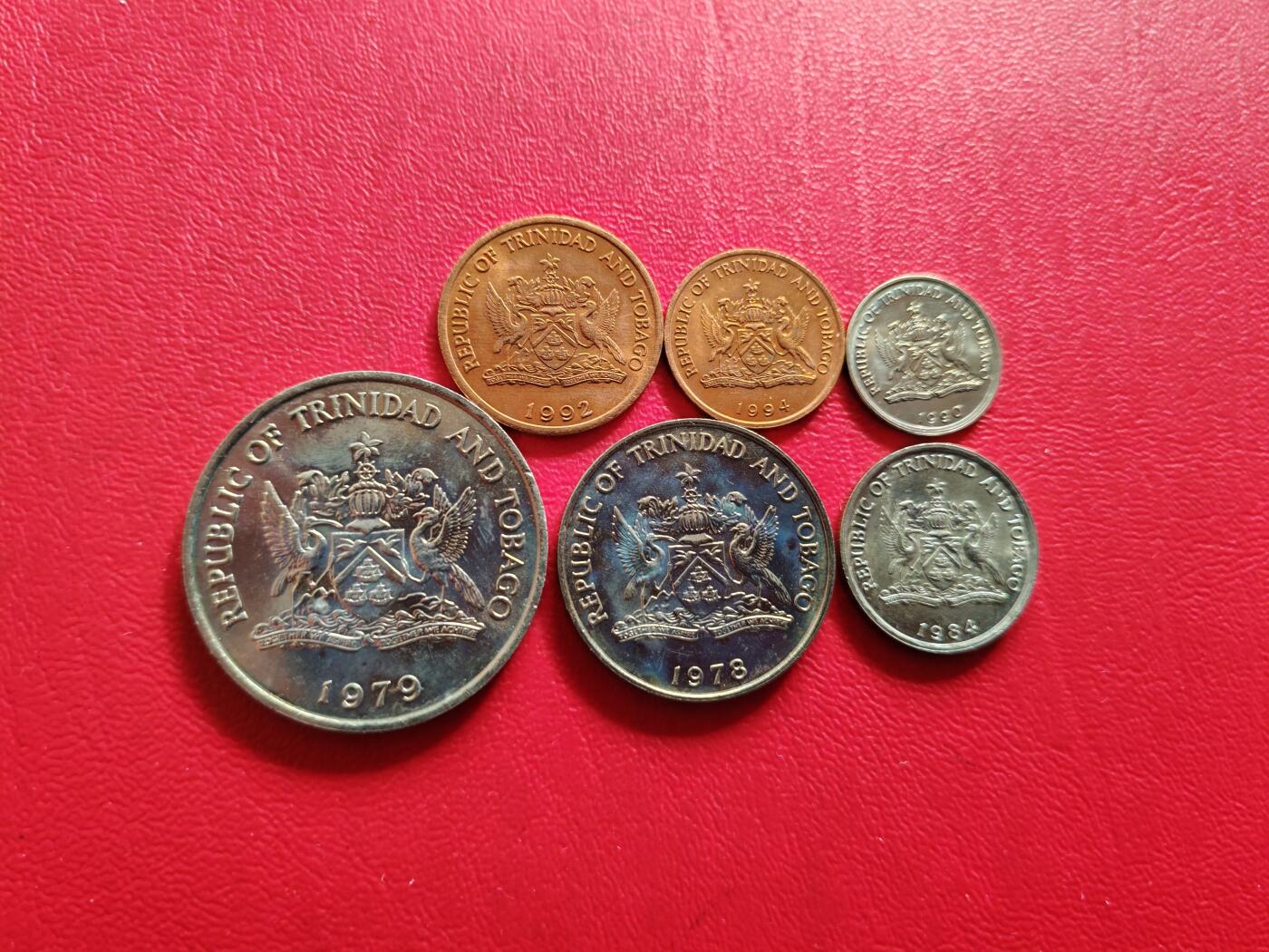 【云涧收藏】第八十二场 特立尼达和多巴哥套币，UNC
