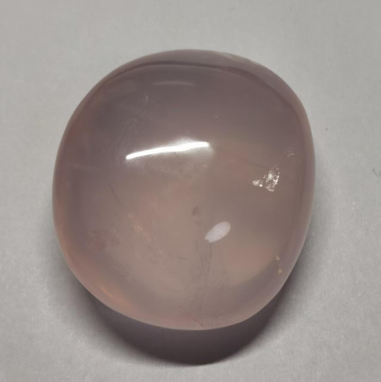 七河·世界钱币杂件水晶矿标小拍（总第30期） 藏家出品 X669 粉水晶手握 带六射星光 本件拍品由合作藏家负责邮寄  库存编号 649-11