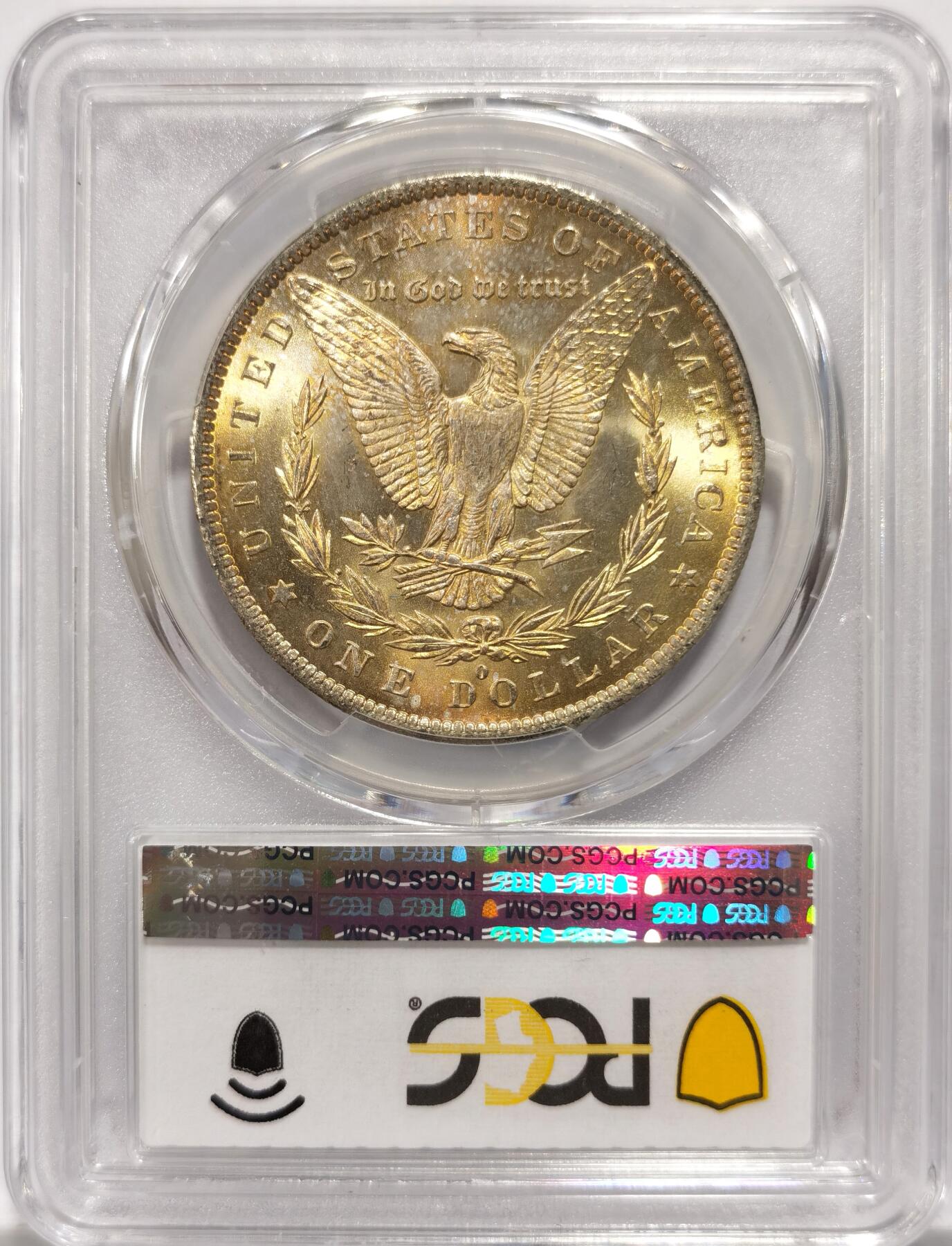 博洋堂藏家专场系列之美国钱币白金之夜专场②暨第152期（全场包邮）  PCGS MS64 美国1883 O 五彩包浆-2