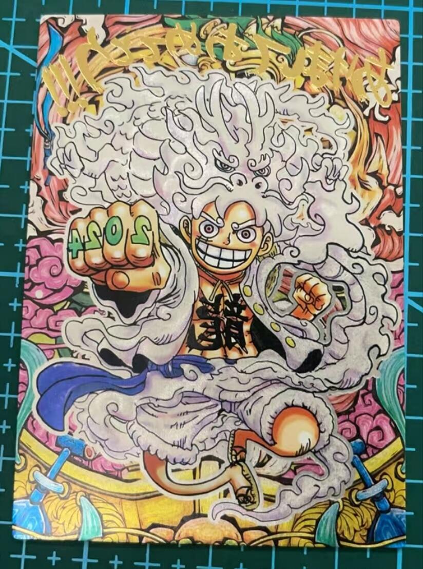 龙虎卡牌六六场 （无佣金，周六结拍，欢迎送拍） 粗闪卡 奇点卡牌  2024满赠 路飞