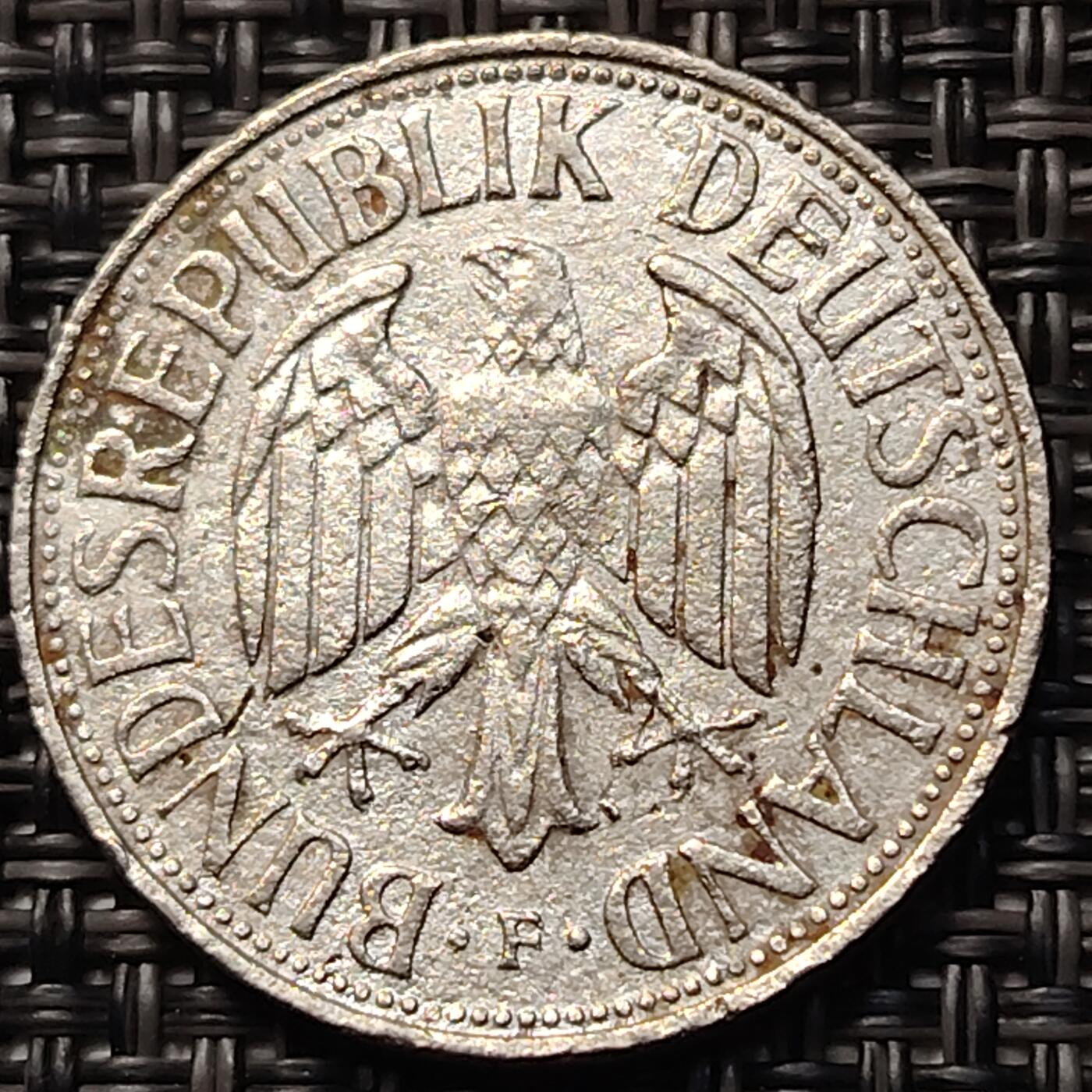 布加迪🐬～世界钱币(上海)🌾第 263 期 /  各国套币和散币 德国🇩🇪 1951年 2马克