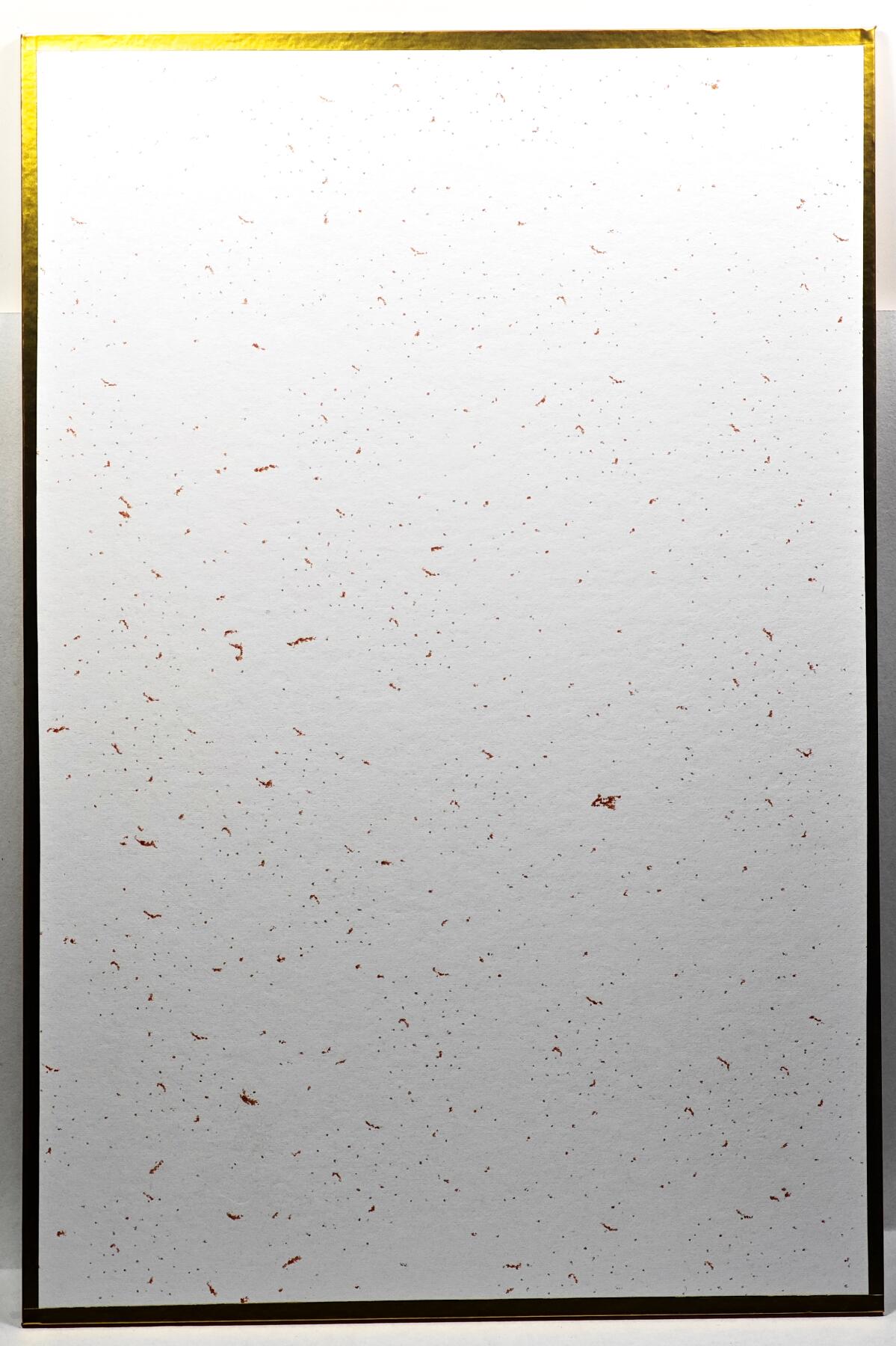 白泽拍卖卡牌手绘专场第29期（忽有故人心上过，回首山河已是秋） 2025 秦嘉裕色纸 哪吒 尺寸：14cm*19cm  秦嘉裕亲签